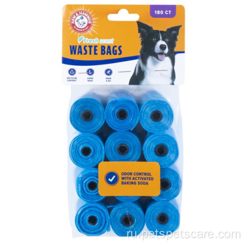 Пластиковые мешки с собачьими собачками